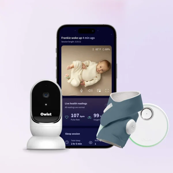 Owlet Dream Duo - Κάλτσα Owlet Dream (Blue) & Owlet Cam 2
