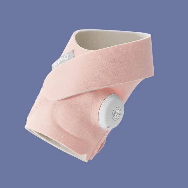 Owlet Smart Sock 3 - Σετ αξεσουάρ 0-18 μηνών (Dusty Rose)